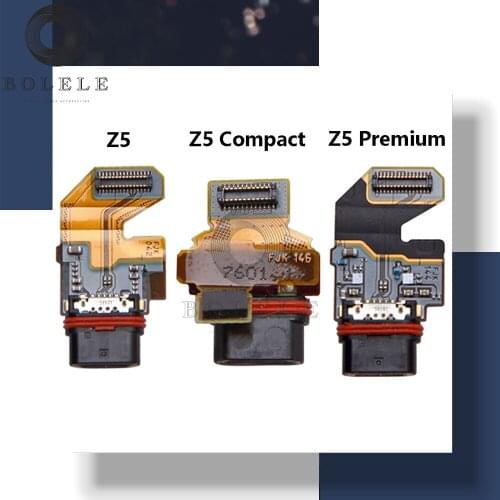 For Sony Xperia Z5 E6603 Z5 Compact Mini Premium Z5C Z5P USB Charge Port Dock Connector Plug Charger Board Charging Flex Cable