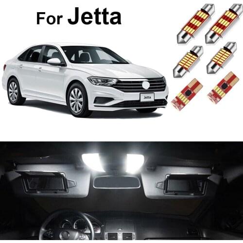 For VW Jetta MK4 MK5 MK6 MK7 MK6 Sportwagen Canbus Led Interior Lights Kit Car Light Accessories Dome Map Trunk Lamp