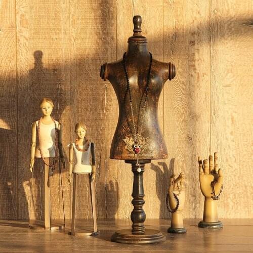 India imported Vintage dummy jewelry frame decoration creative decorations crafts window display props