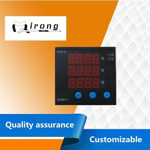 Customized three-phase intelligent voltmeter current-voltage combination multi-functional digital display frequency temperature