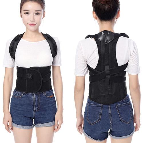 Medical Spine Back Orthosis Humpback Correction Scoliosis Support Back Pain Brace Spinal Curved Orthosis Fixation for Posture