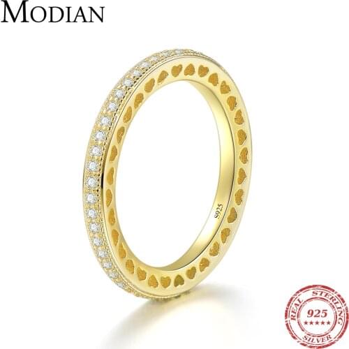 Modian Women's Gold Rings