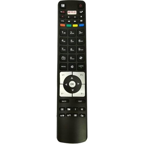 NEW Replacement for Telefunken TV Remote control RC5118 with NETFLIX D43F287M3CW D48F287M4CW TFLU4317UHD31B Fernbedienung