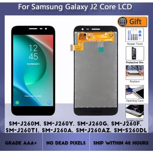 LCD for Samsung Galax J260 J2 Core 5.0" LCD display Touch Screen replacement for Samsung 2018 J260 SM-J260G J260M J260F