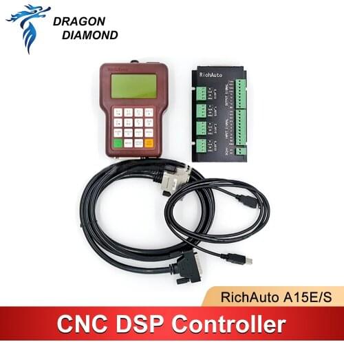 Original RichAuto DSP Controller A15E A15S 3 Axis Offline USB Motion Control System For CNC Router Machine