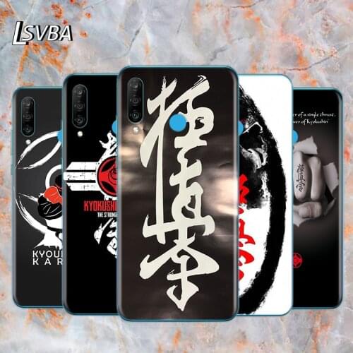 Oyama Kyokushin Karate Soft TPU Silicone Cover For Huawei P40 P30 P20 Pro P10 P9 P8 Lite E Plus 2019 2017 Phone Case