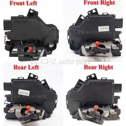 Front Rear Left Right Door Lock 4B1837015G 4B1837016G 4B0839015G 4B0839016G For Audi A6 4B C5 1998-2005