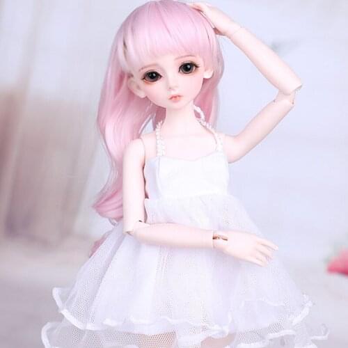 Full Set 1/4 BJD Doll Joint Doll For Baby Girl Birthday Christmas Gift Present