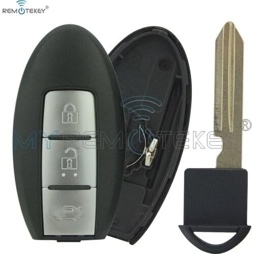 Remtekey for Infiniti EX35 FX35 FX50 remote control keyless entry key fob Smart key case shell 3 button key cover