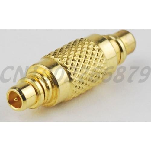 RF electrical MMCX-MMCX Adapter MMCX male Plug to MMCX male Straight