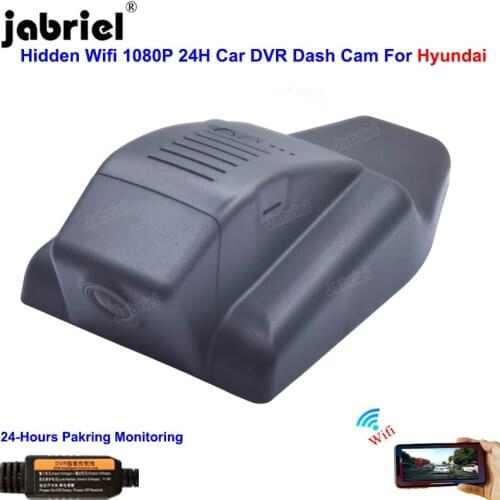 Hidden Wifi Dash Cam Car Dvr Camera 1080P 24H Video Recorder Rear Camera for Hyundai Lafesta For Hyundai Sonata dn8 2020 2021