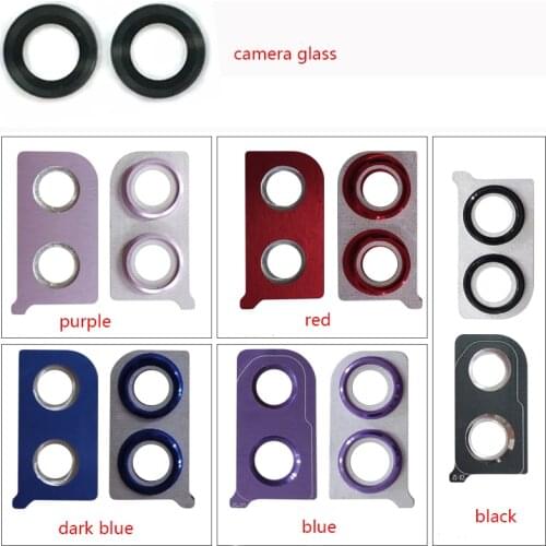 Back Camera Lens Glass Cover with Frame Holder for Huawei HONOR 8X Replacement Repair Parts