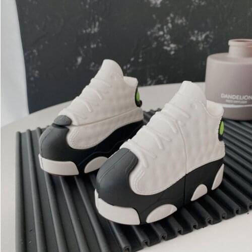 Super Luxury Sports Basketball Shoes Earphone Case for AirPods 1 2 pro Soft Silicon Wireless Bluetooth Headphones Luminous Box