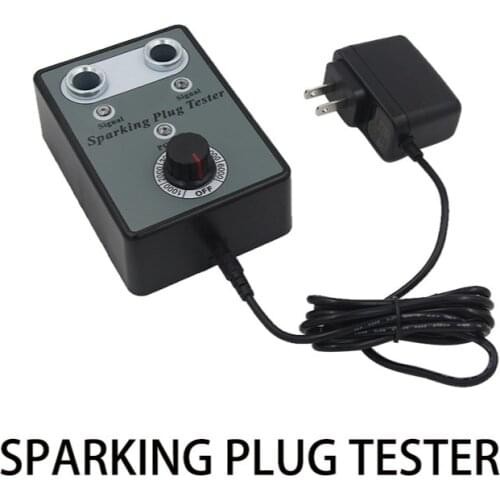 Spark plug tester adjustable double hole/spark plug test bench high voltage diagnosis circuit detection ignition tester