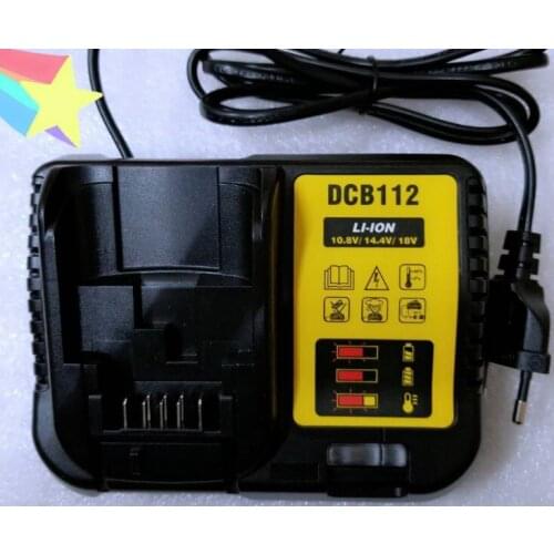 Smart Charger for dewalt 10.8V 14.4V 18V DCD996 995 DCB105 204 205 10.8v-20v Fast charger EU Smart single battery testing