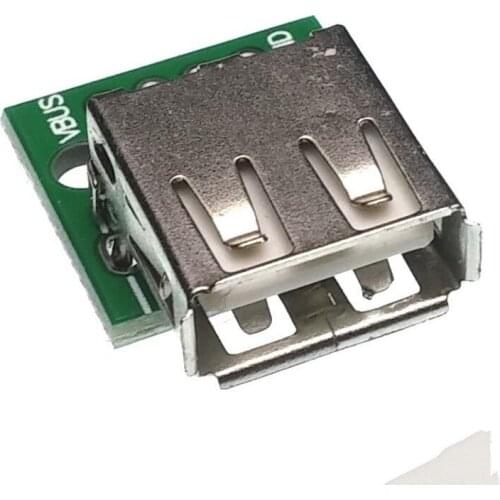 10pcs Diy USB 2.0 Female to 4P DIP Switch 2.54MM PCB Board Adapter Converter For Arduino Connector