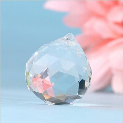 275pcs/lot 40mm crystal faceted ball crystal glass chandelier ball for fengshui & chandelier pendant parts