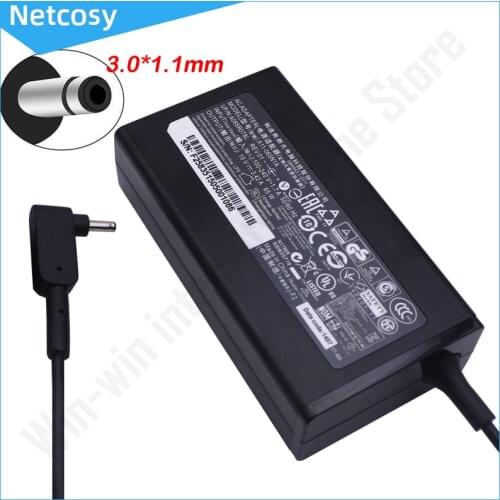 19V 3.42A 65W Power AC Adapter 3.0x1.1mm Laptop Charger For Acer Chromebook 15 14 13 11 R11 CB3 CB5 CB5-571 C720 C740 P3 R14 S7