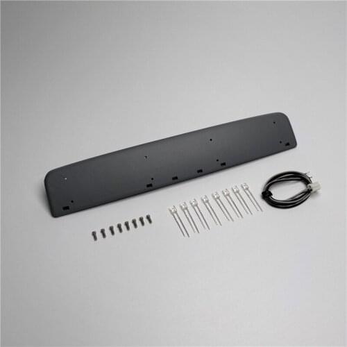 Rc Car TAMIYA MAN TGX Tractor Part Body White Sun Visor Led Lights For 1:14 Toys Truck Germany MAN F2000 DIY Option Parts