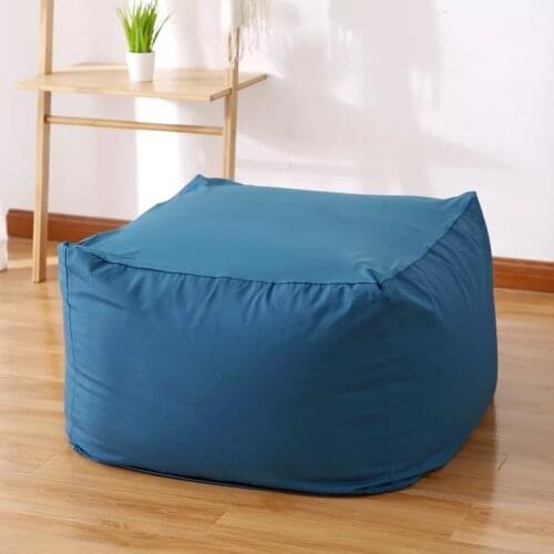 Lazy BeanBag Sofas Cover Chairs without Filler Linen Cloth Lounger Seat Bean Bag Pouf Puff Couch Tatami Living Room Furniture