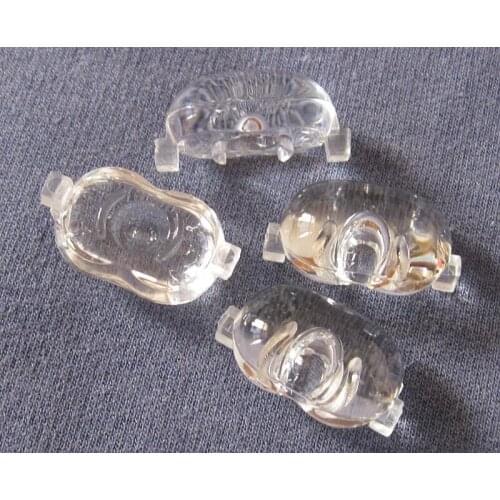 WGQK-23.82 LED Lens, Street light lens, Size: 23.82X13.38X11.46mm, Degree: 35*90, Clean Surface, PMMA materials