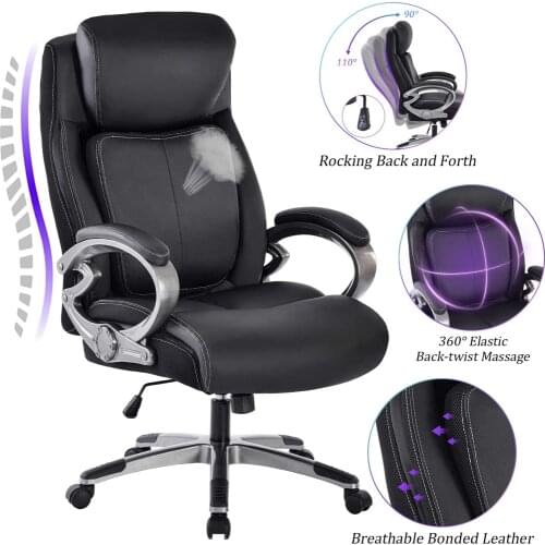 KILLABEE Gaming Chair Office Chair Reclining Computer Chair Comfortable Executive Computer Seating Racer Recliner PU Leather