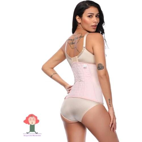 Girdles forwomenpostpartum girdlecsection recovery belt back support belly wrap band shapewear waist trainer body shaper corset