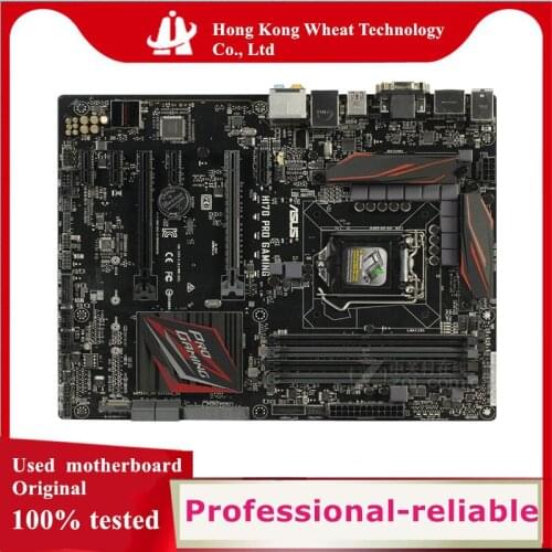 For ASUS H170 PRO GAMING Motherboard Socket LGA 1151 DDR4 M.2 nvme ssd For Intel H170 Original Desktop Used Mainboard