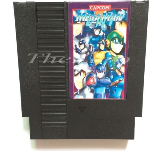 Mega Man in 1 Video Game Card for 8 Bit 72 Pin System Console EU/US Universal Version Game Player