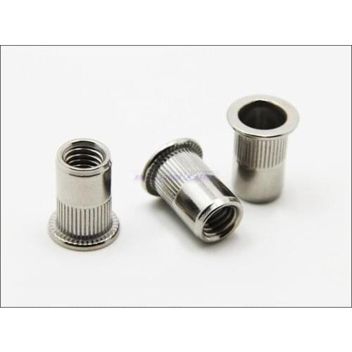 Metric Thread M3 M4 M5 M6 M8 M10 M12 304 Stainless Steel Insert Rivet Nut Rivnut Brand New
