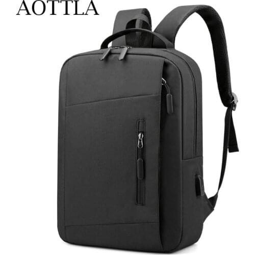 AOTTLA Fashion Backpack Nylon School Backpack For Men 2021 Waterproof Laptop Backpack Man Large Capacity Casual Outdoor Rucksack