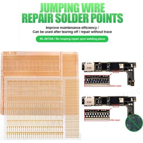 SUNSHINE RELIFE RL-007GA No looping repair spot welding piece Jumping wire repair solder points Seamless repair for mobile phone