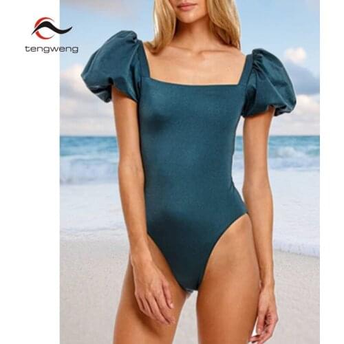 Tengweng Blue Swimwear