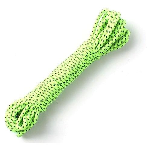 Outdoor 2.5mm thick 5m long reflective rope tent fixed rope canopy draw rope wind rope high recognition clothesline at night
