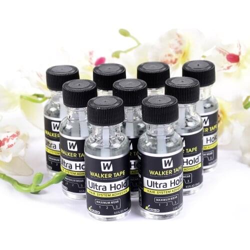 1pcs 0.5OZ Ultra Hold Liquid Bond Hair System Adhesive Brush-on Profession Lace Wig Silicone Glue For Wigs/Toupee/Closure/Beard