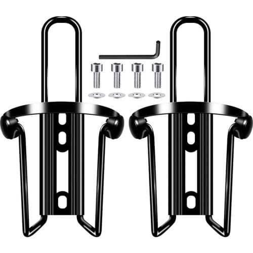 2Pcs Mountain Bike Water Bottle Holder , Bicycle Water Bottle Holder, Bike Cup Drink Holder Carrier Rack