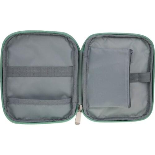 Crochet Hook Case Zipper Bags Organizer Portable Travel Crochet Storage Bag F1CC