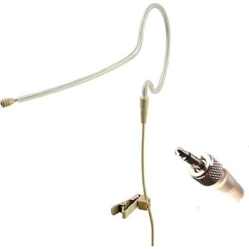 Single Earhook mic Headset Microphone For wireless Microphone uhf EK100 300 500