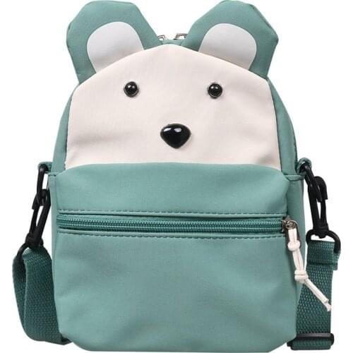 Canvas Fashion Kids Shoulder Bags Baby Girl Messenger Bags Cartoon Print Children Crossbody Bags High Quality Toddler Coin Purse