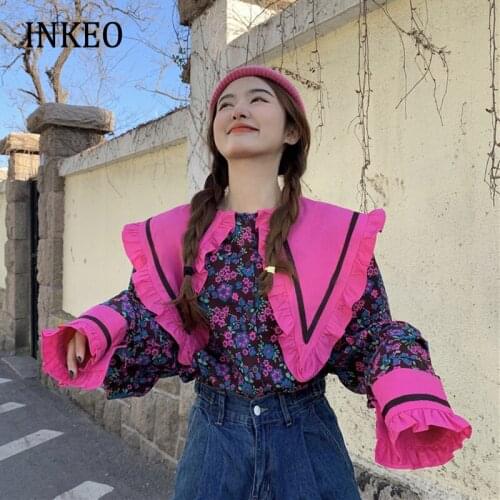 Inkeo Women's Oversized Shirts