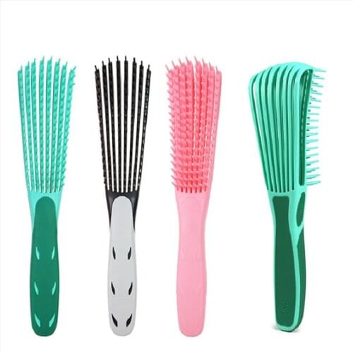 JOYLIVE Hair Comb Green Pink White Black Comb Scalp Massage Comb Lady Comb Hair Salon Style Straight Hair Curly Hair