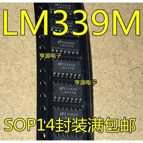 LM339 LM339M LM339MX four high precision voltage comparator SOP-14