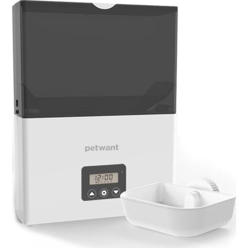 Best Selling Rabbit Pet Food Dispenser Timer Setting Automactic Cage Pet Feeder