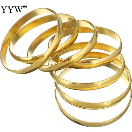 Trendy Lovers Bracelets Woman Bracelets Stainless Steel Bangles Gold Silver Color Bangles Woman Jewelry Valentines day Gifts