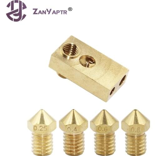 1Set 3D Printer Ultimaker 2+UM2 Extended + Olsson Block Kit For 1.75/3mm Filament E3D Olsson Block Hotend Interchangeable Nozzle