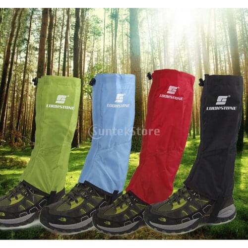 New 2014 Brand New 1 Pair Waterproof Hiking Climbing Snow Legging Gaiters Leg Covers 4 Colors - Small Size