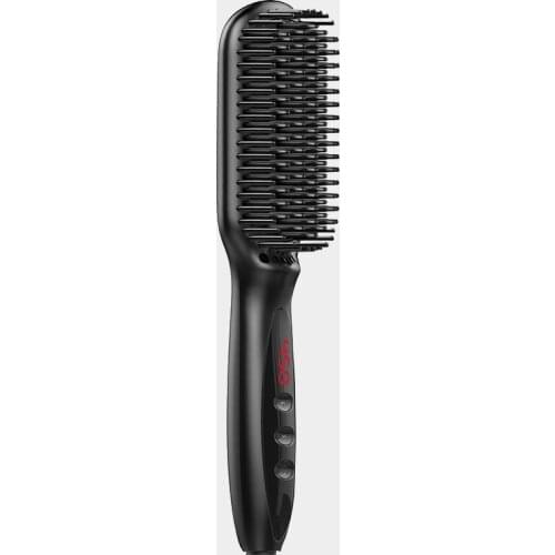 Professional One Step Hair Dryer brush 2 in 1 straightener and curler Hot comb Curling iron beard straightener