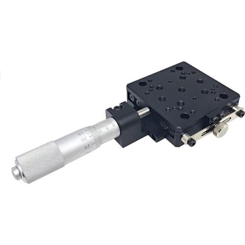 PT110-25-65 precision high precision experimental micro manual translation stage displacement table, stroke 25mm
