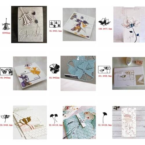 Charming Flower Theme Series New Design Metal Cutting Dies Scrapbooking Album Paper DIY Cards Craft Embossing Dies New 2020