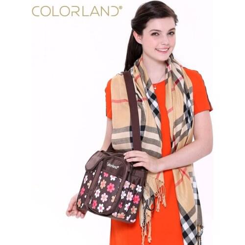 Colorland Baby Diaper Bag For Mom Multifunction Women Messenger Nappy Changing Bag Waterproof Baby Insulated Bag Free Shipping